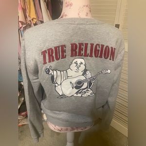 True Religion unisex hoodie sweatshirt